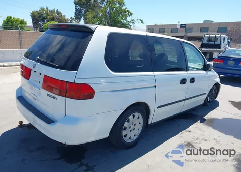 2000 Honda Odyssey Lx из США, поврежденный, VIN 2HKRL1851YH585691